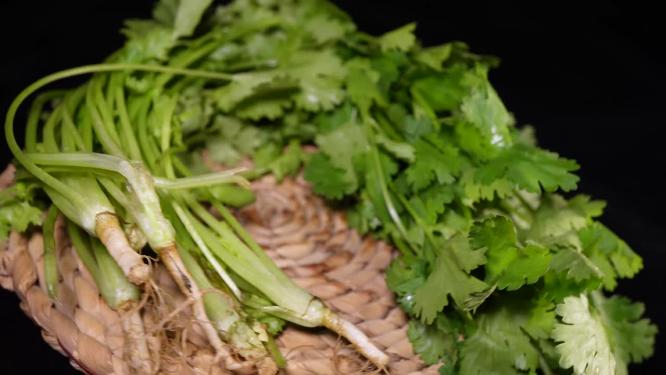 提鲜香菜蔬菜老虎菜