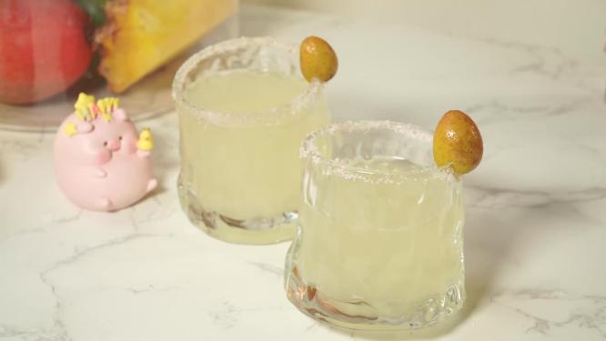果汁鸡尾酒玛格丽塔