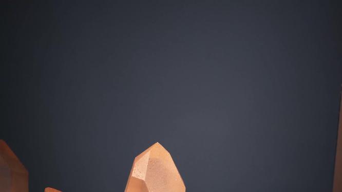 矿石珠宝摆件水晶石