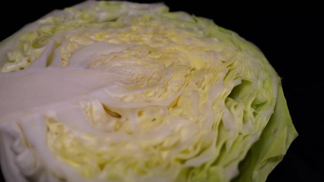 【镜头合集】包菜圆白菜嘎达白蔬菜