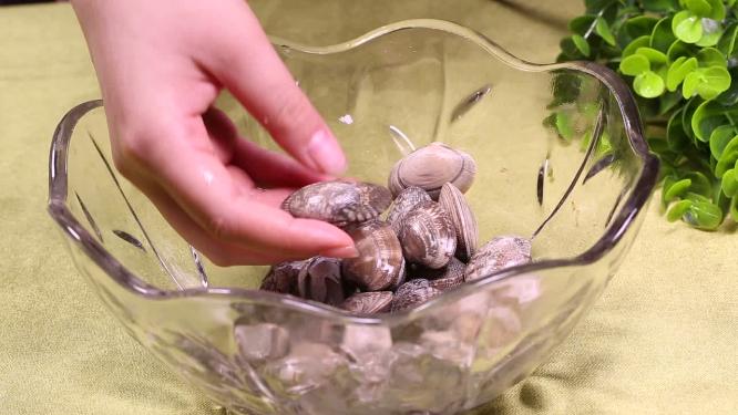 【镜头合集】掰开花蛤花甲蛤蜊看内脏砂囊