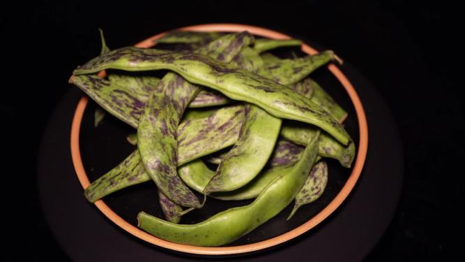 东北特产大马掌豆角油豆角紫豆角