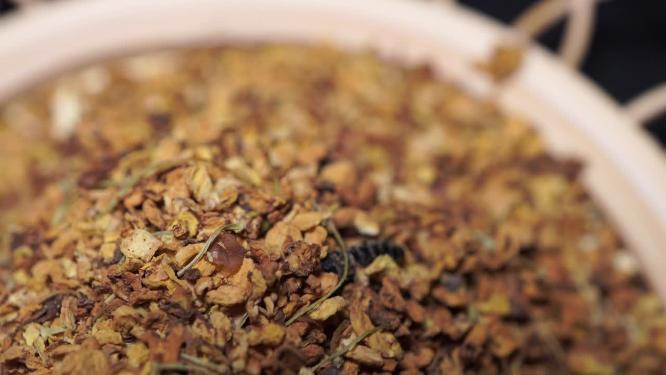 干桂花花草茶食材泡茶