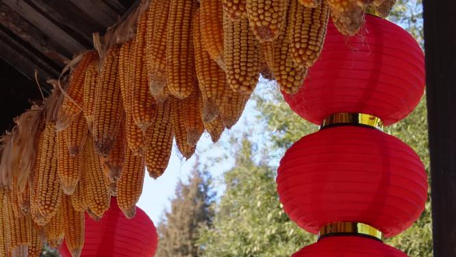 红灯笼装饰景区园区中华民族园
