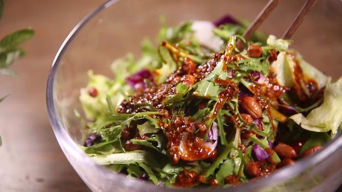 凉拌时蔬大拌菜底料料汁