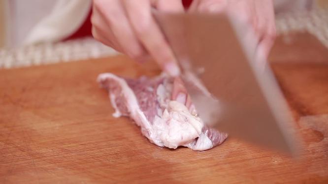 切牛腩肉筋头巴脑牛肉下脚料