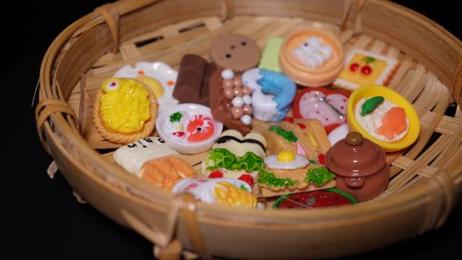 微缩食玩实物模型美食玩具