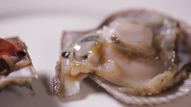 扇贝小红贝小海鲜