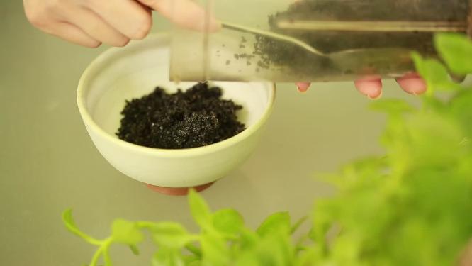 搅拌机打芝麻糊