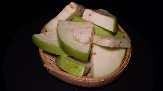 绿茄子嫩茄子青茄子蔬菜食材