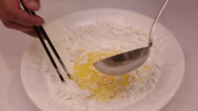 面粉调配天妇罗面糊