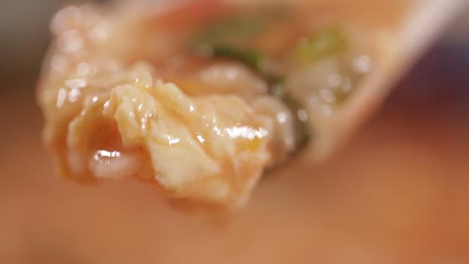 稀饭暖胃疙瘩汤