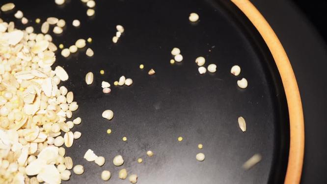 养胃燕麦花生纤维粥粗粮粥杂粮粥食材材料