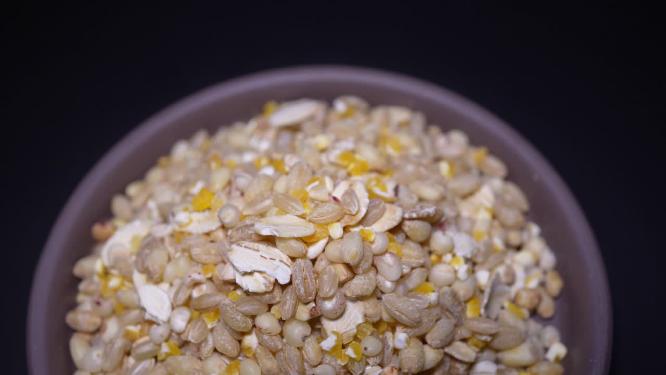 小米棒茬地瓜粥营养粥粗粮粥杂粮粥食材材料
