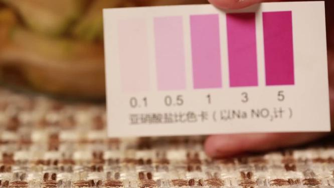 【镜头合集】亚硝酸盐检测试剂