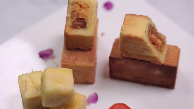 【镜头合集】传统小吃糕点帝王酥枣泥酥