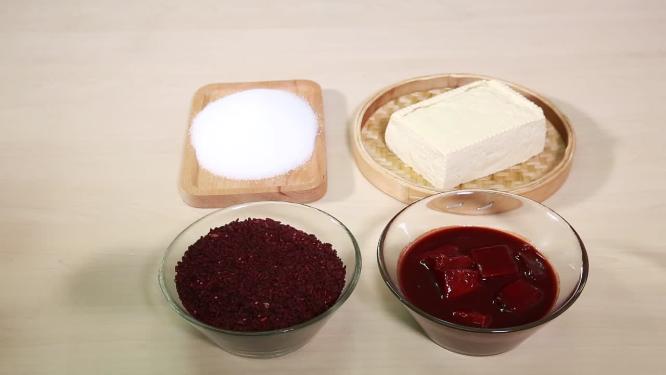 【镜头合集】制作酱豆腐红方腐乳的所有原材料