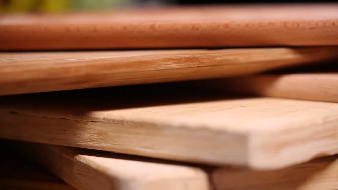 【镜头合集】各种木质的菜板案板