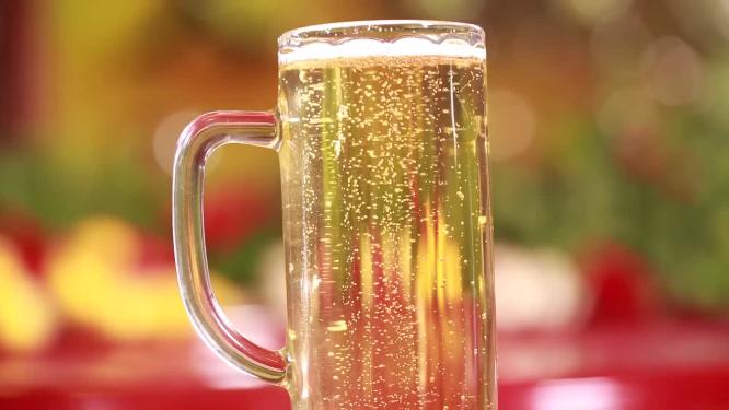 【镜头合集】啤酒杯扎啤杯倒啤酒泡沫