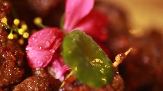 【镜头合集】大厨制作牙签肉