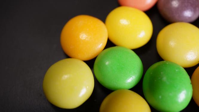 【镜头合集】彩虹糖巧克力豆糖果
