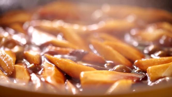 【镜头合集】本帮菜油焖笋红烧竹笋美食