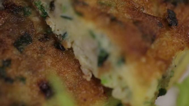 【镜头合集】海鲜煎饼鸡蛋饼