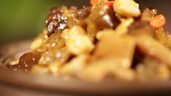 【镜头合集】红楼美食红楼茄鲞炒茄丁