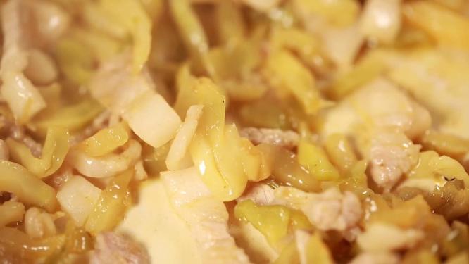 【镜头合集】肉丝炒榨菜榨菜肉丝