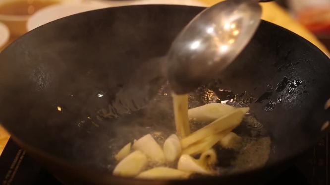【镜头合集】葱姜炝锅炒料油