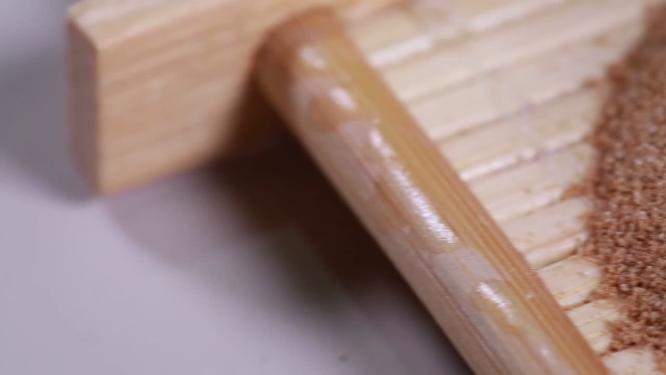 【镜头合集】补品棕色药粉