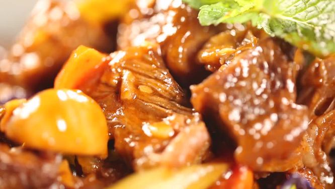 【镜头合集】西餐红酒牛肉
