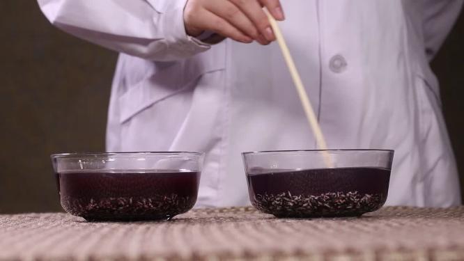 【镜头合集】通过紫米黑米提取花青素