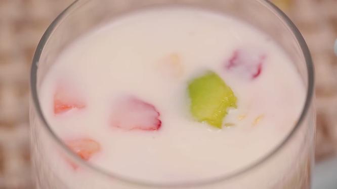 【镜头合集】酸奶发酵乳水果捞