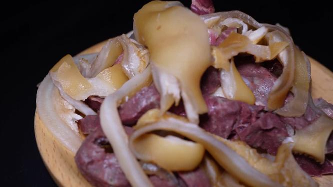 羊杂羊肉汤原料羊内脏地方小吃