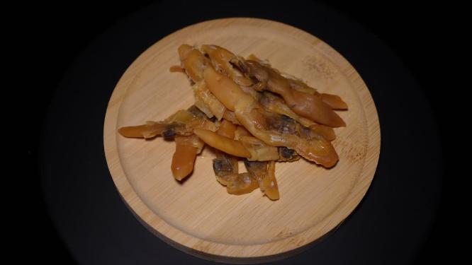野生蛏子干海鲜海货干货海蛏子竹蛏肉干