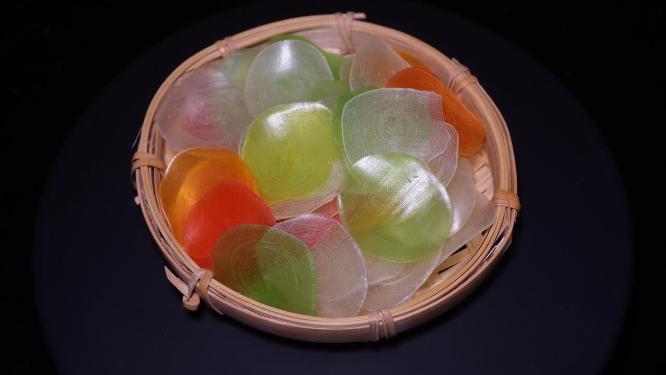 传统虾片油炸膨化食品