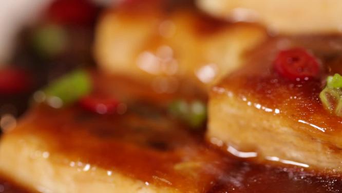 成品菜豆腐塞肉肉馅酿豆腐