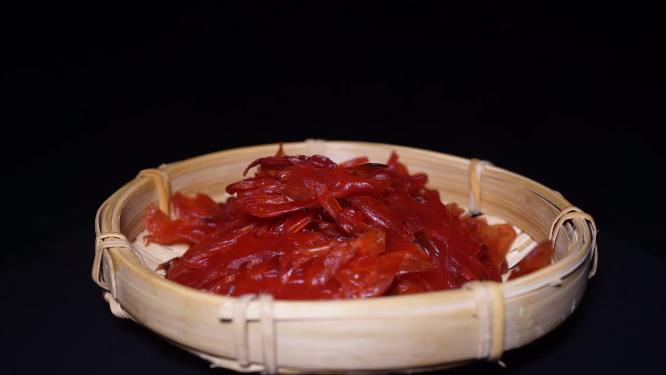 玫瑰茄果脯洛神花果脯蜜饯酸甜零食