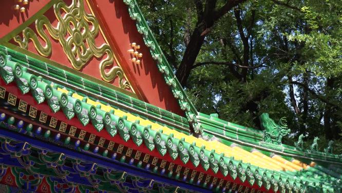 琉璃瓦琅琊房檐镇宅神兽吉祥图案中式