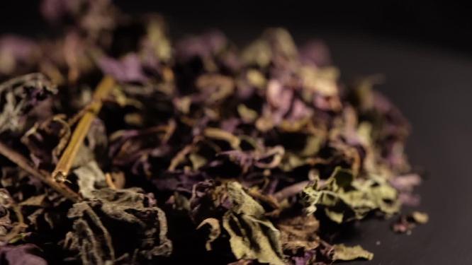 紫苏叶中药中草药中医药材