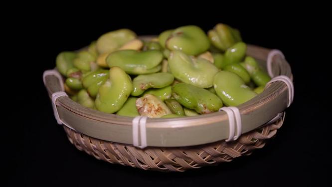 绿蚕豆嫩菜豆江豆