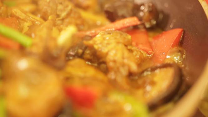 黄焖鸡米饭鸡汤泡饭鸡肉盖饭