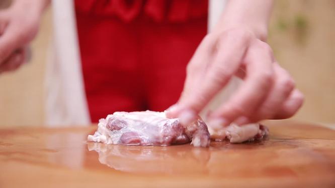 切牛腩肉筋头巴脑牛肉下脚料