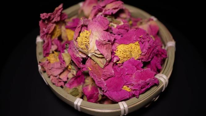牡丹花花草茶干花花瓣花茶