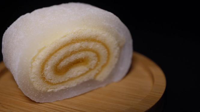 【镜头合集】冰皮糯米蛋糕卷儿童零食早点
