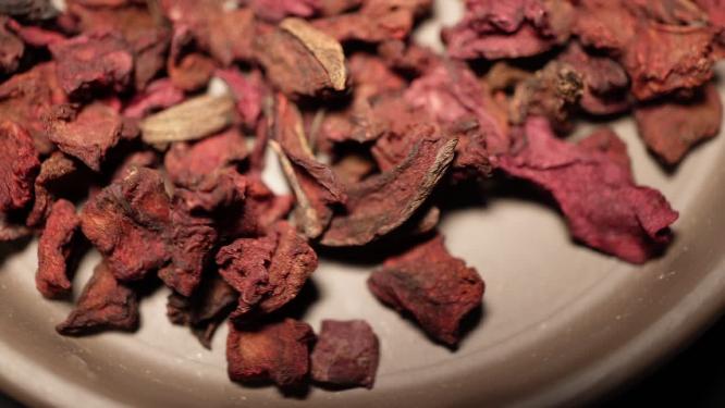 【镜头合集】冻干草莓颗粒果脯水果干零食