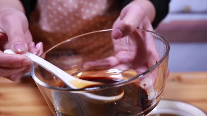 【镜头合集】各种调料混合料汁