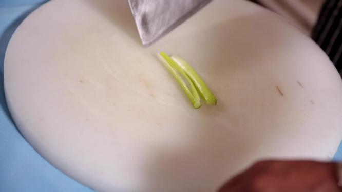【镜头合集】大厨切葱花葱段葱白大葱