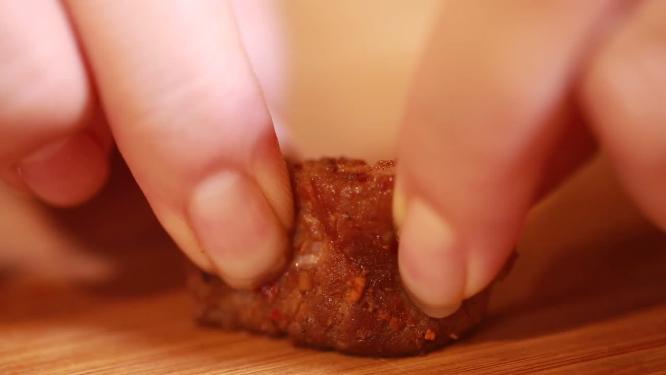 【镜头合集】拆开羊肉肉质